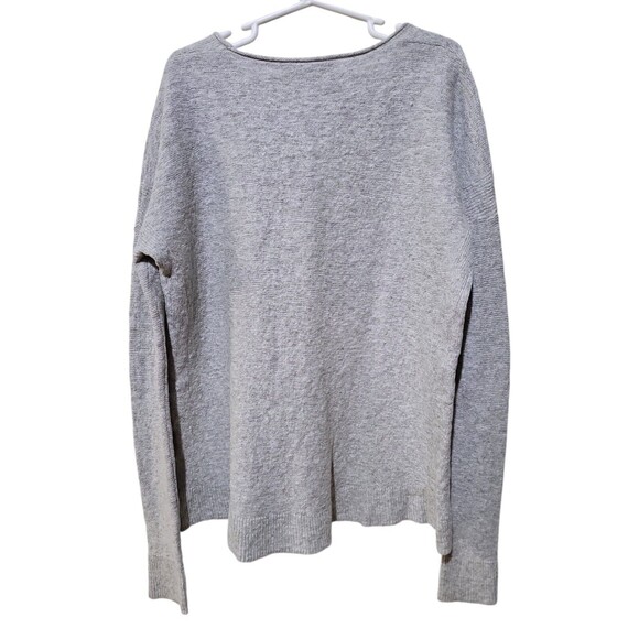 Madewell Merino Wool Blend Sweater Size Small Scoop Neck Drop Shoulder Alpaca - Picture 2 of 5